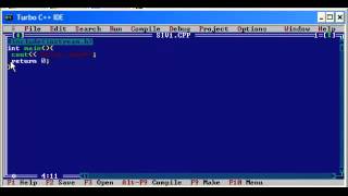 Turbo C++ Tutorials - Siv - 02