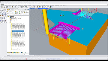 How to Face Open Pockets in 2½ Axis Machining