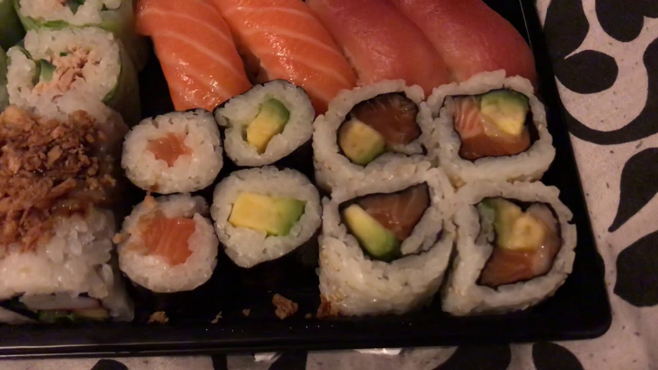 Waitrose sushi review YouTube