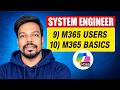 Microsoft 365 Basics for Beginners | System Engineer Roadmap 2026 | Part 10|VEP Infotech
