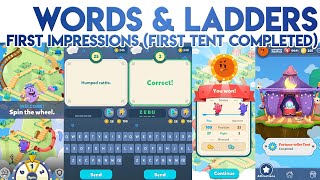 Words & Ladders Trivia Crack Game First Impressions [Fortune-teller Tent Completed] screenshot 5