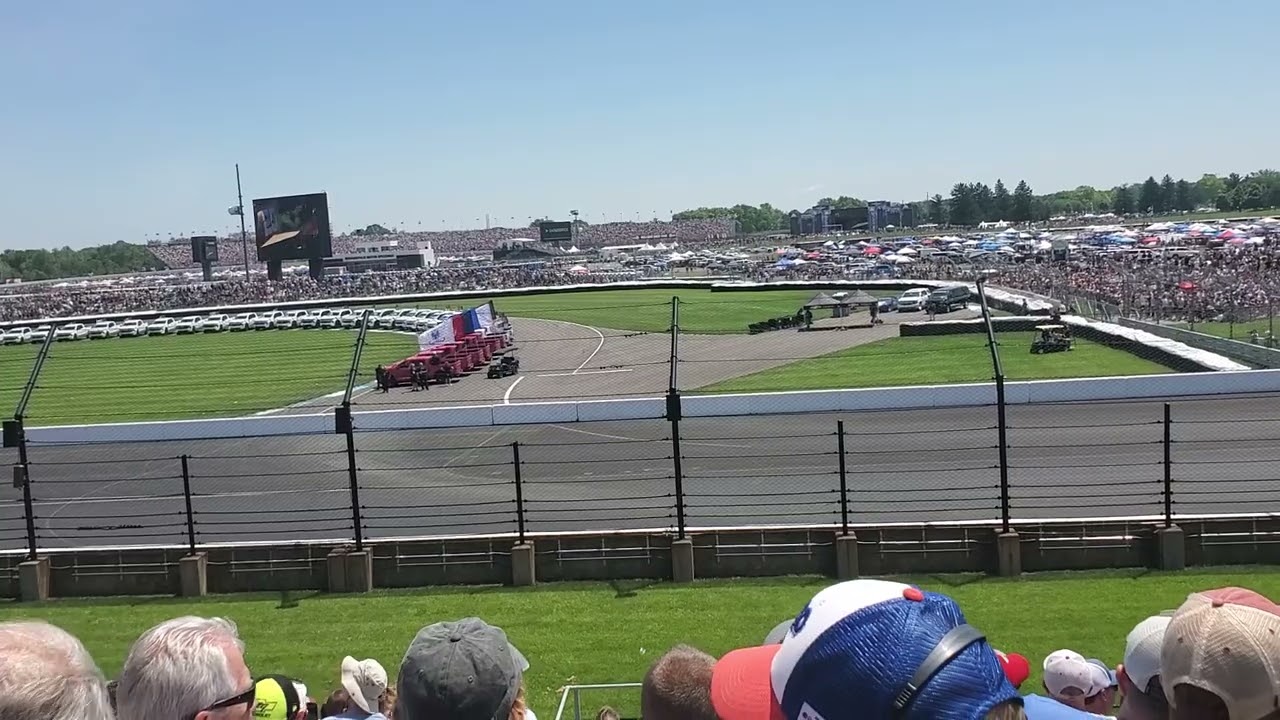 Back Home Again in Indiana, 2022 Indy 500 in crowd YouTube