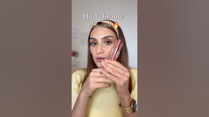 جربت ​@Hudabeauty lipstains و شو رايكم بل منتج؟ أنا صراحه حبيت الفكر💕 #reels #shortsviral #makeup