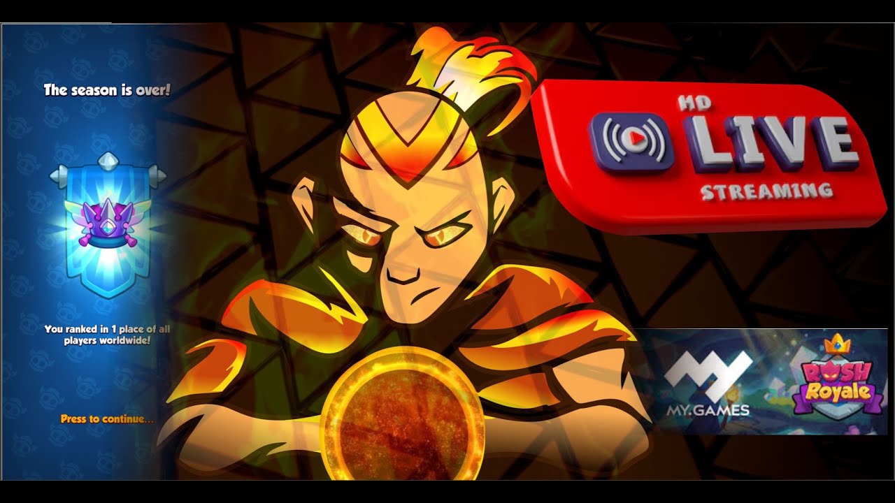 pvp gass push trophy 8k / rush royale