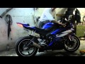 Yamaha R6 Two Brothers Exhaust !!! Flame Tower !!!