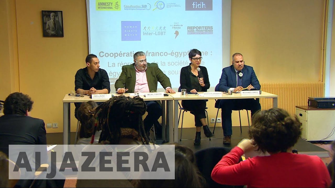 Sisi's human rights record casts pall over visit to France