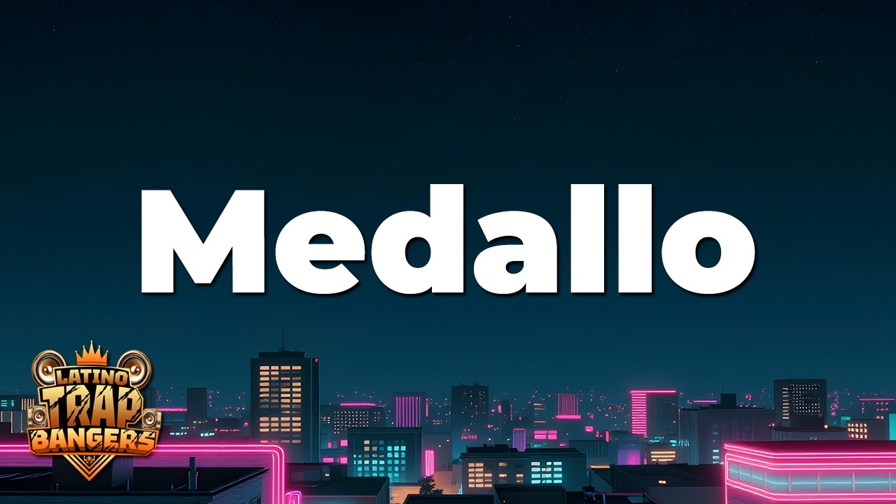 Blessd, Justin Quiles, Lenny Tavarez - Medallo (Letra/Lyrics)