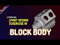 Exercise 19 FreeCAD Single Block Part Design Tutorial For Beginner