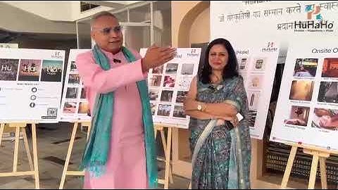 Mr. Abhishek Tiwari at HuHaHo Exhibition | Sabrang Festival 2025 Highlights