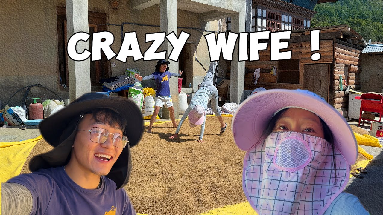 Life as a Farmer - Power Of LOVE ❤️ #farmervlog #bhutan #phuntshok 