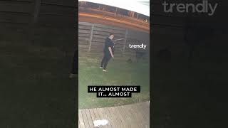 Tipsy Step Goes Wrong—Doorbell Cam Catches Epic Fall