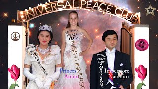 AMIRA WILLIGHAGEN MISS. UNIVERSO: and the messengers, In SATIGNY PEACE FESTIVAL