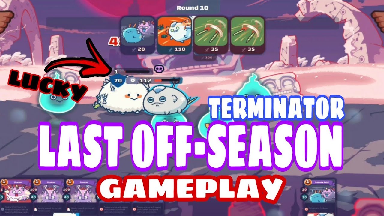🔥🔥CRITICAL HITS vs TERMINATOR GAMEPLAY🔥🔥 S21 OFF SEASON| AXIE INFINITY