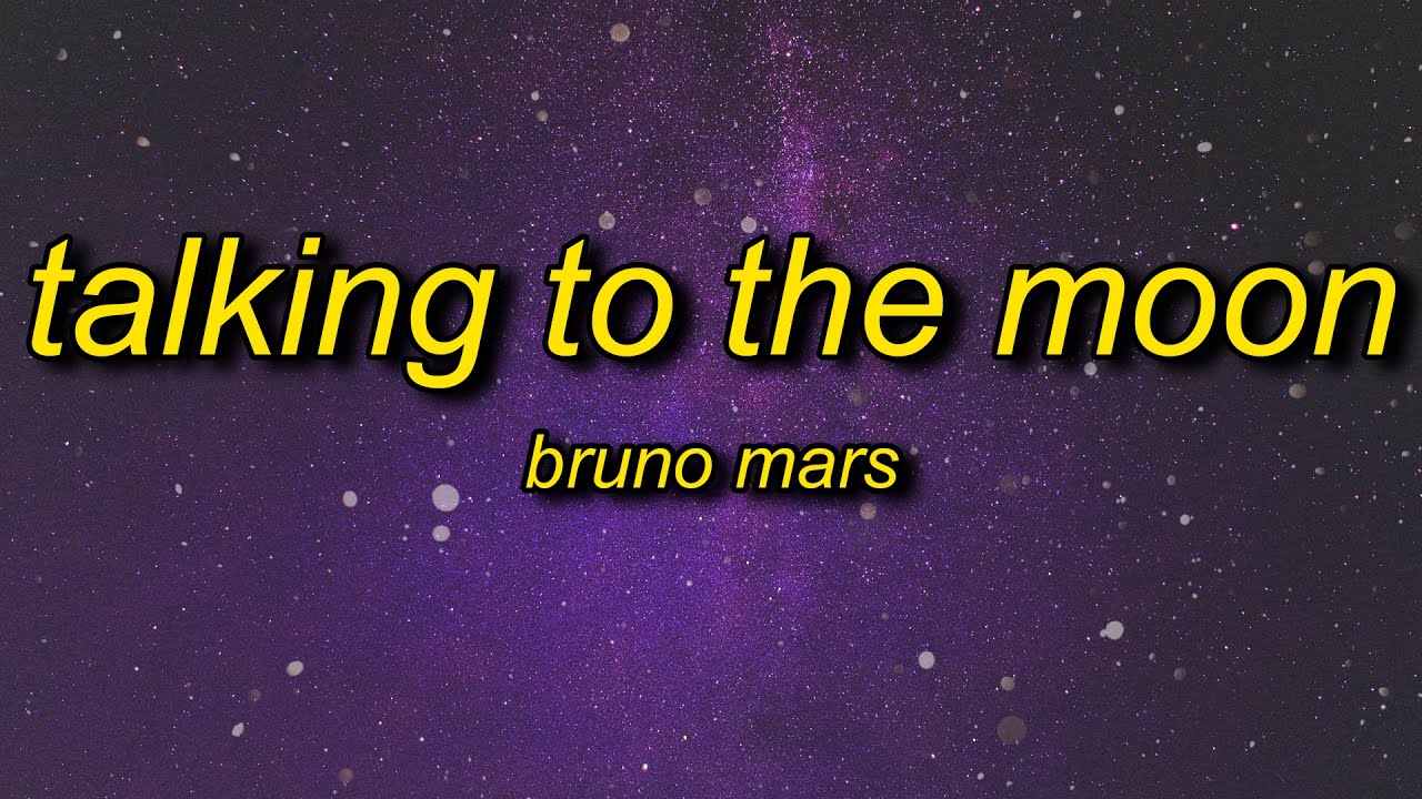 Песня луна тик ток. Bruno Mars talking to the Moon Remix. Bruno Mars - talking to the Moon фото. Sickick - talking to the Moon (Bruno Mars Remix).