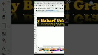 How To Feel A 3D Text Shadow In CorelDraw // Jay Babari Graphics