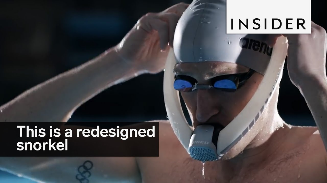 This redesigned snorkel has two tubes YouTube
