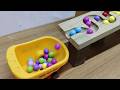 HABA Marble Run: Mesmerizing Wooden Marbles Racing Through Air ASMR