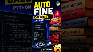 Python Project That Calculates Fines Automatically! 📚💸 |#coding #programming #python #pythonprojects