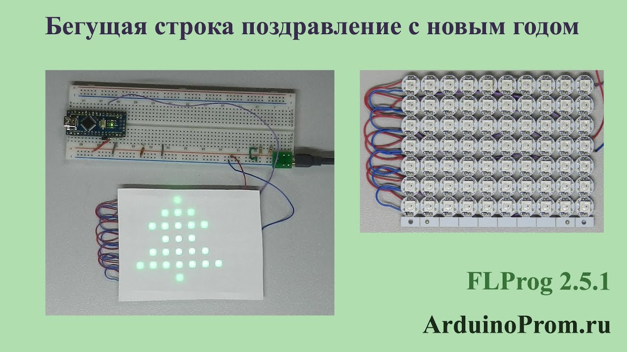 Бегущая Строка Поздравление С Новым Годом