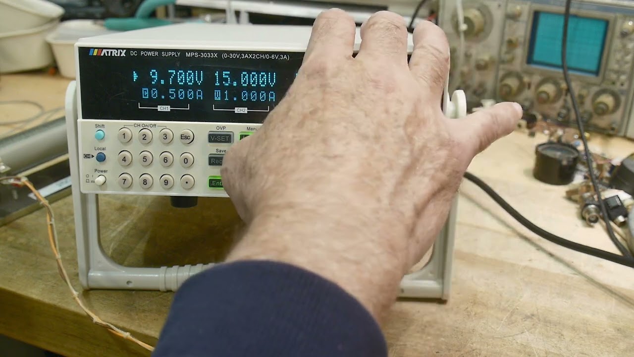 1442 Matrix MPS3033X Programmable Linear DC Bench Review - YouTube