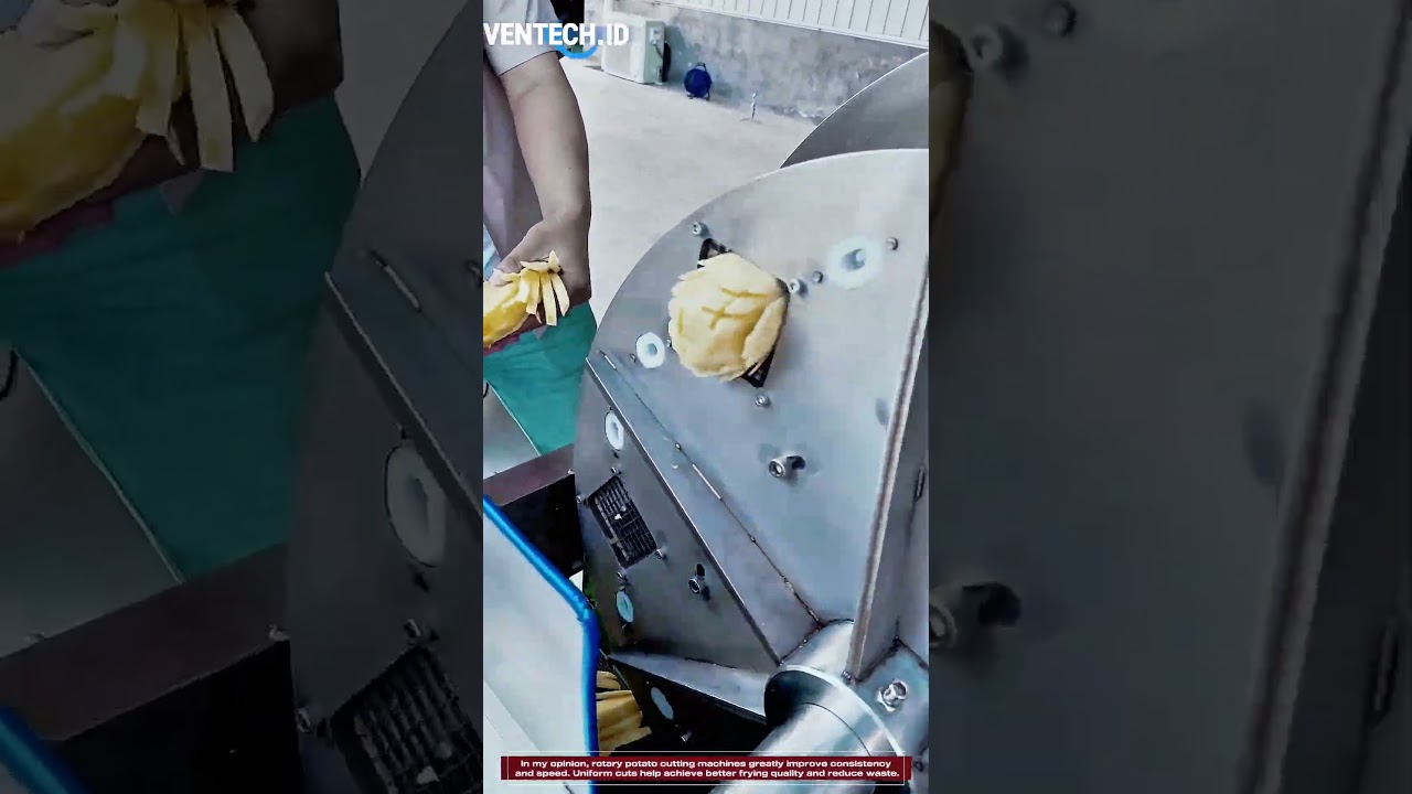 Guarda How Automatic Potato Cutting Machines Produce Uniform French Fries su YouTube Guarda How Automatic Potato Cutting Machines Produce Uniform French Fries su YouTube
