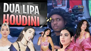 REACTING TO DUA LIPA | Dua Lipa - Houdini (Official Music Video) Reaction Vid | FIRST TIME MDRTV