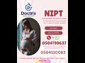 NIPT blood test Doctrix lab dubai #NIPTDubai #healthybaby  #NonInvasivePrenatalTesting
