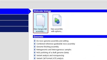 DNASTAR - Reference-guided Sanger sequence assembly in SeqMan Ultra 17.2 and later