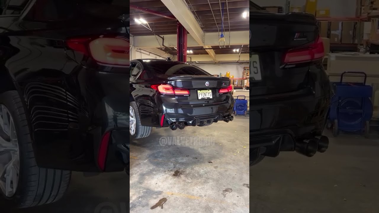 F90 M5 Equipped With A Full Valvetronic Exhaust F90m5 Bmw