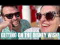 Disney cruise line  the wish travel and embarkation day with adam