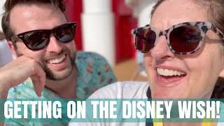Disney Cruise Line | The Wish! Travel and Embarkation Day with Adam