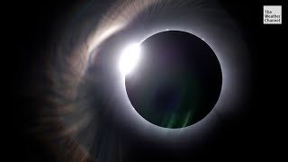 The Best of the Total Solar Eclipse from Dallas, Texas with Alex Wilson by The Weather Channel 35,554 views 2 weeks ago 2 minutes, 5 seconds
