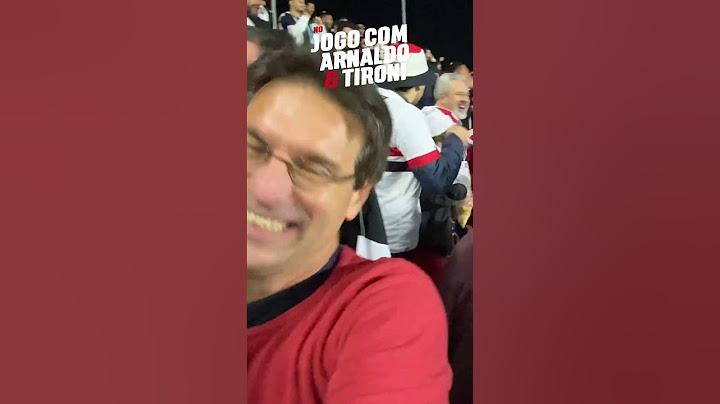 No Jogo com Arnaldo e Tironi - São Paulo 2 x 1 Criciuma