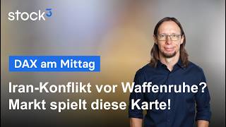 Dax Analyse Am Mittag - Up And Down Hierauf Achte Ich Aktuell