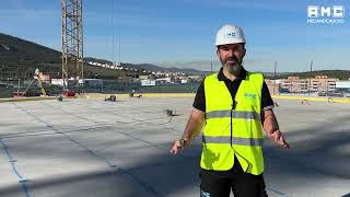 Anti-vibration isolation of a helipad with FZH2M + Sylomer | AMC Mecanocaucho
