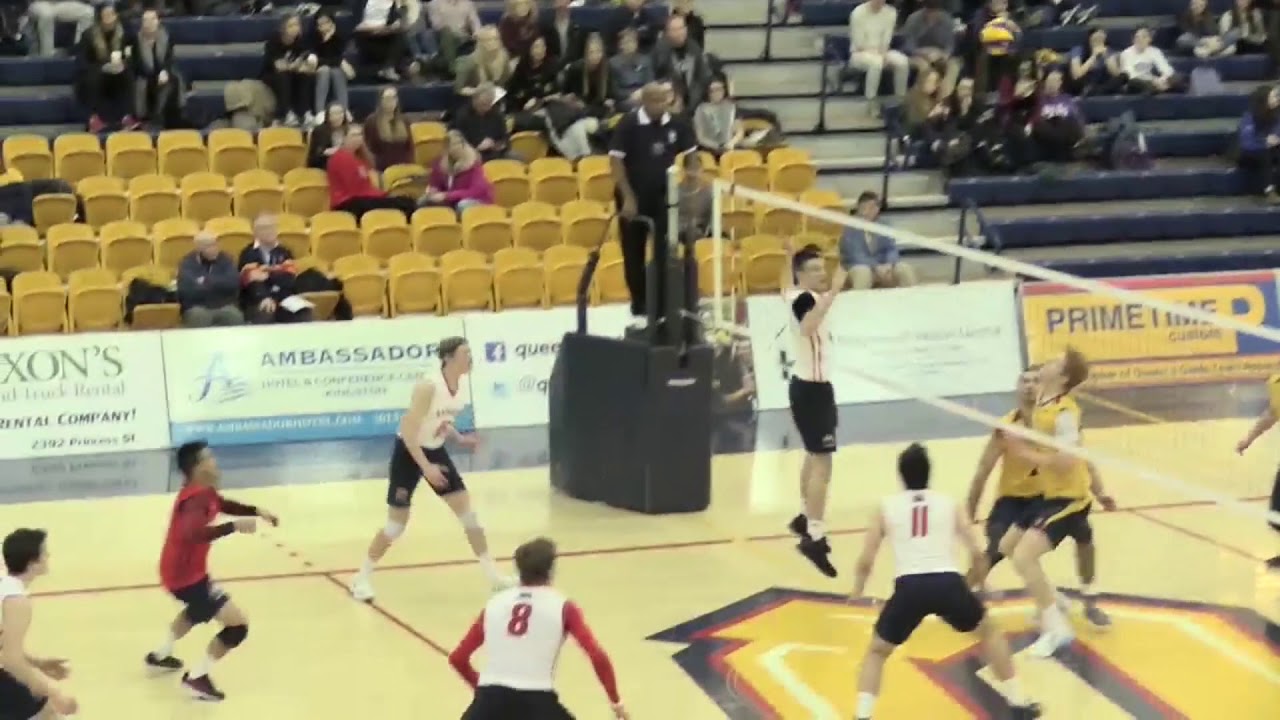 Men's Volleyball Game in 60 vs Brock YouTube