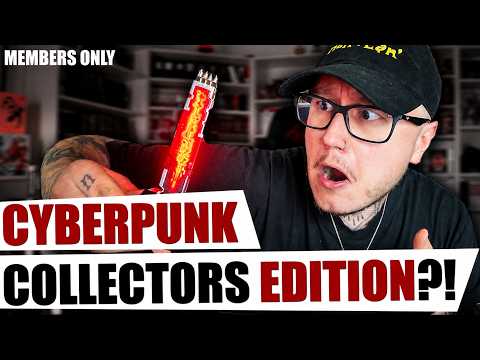 Unboxing the CYBERPUNK 2077 5th ANNIVERSARY EDITION! | Members Only