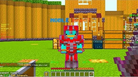 How I Killed This Player In This SMP | Dominating Warp Arena/PVP In Applemc!