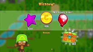 Lets Play Bloons Monkey City ZOMG Very Hard Hexagon Forest Map No Commentary 1049