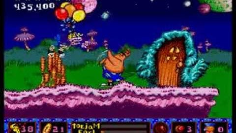 Toejam & Earl in Panic on Funkotron Part 16: The Crazy Chasm