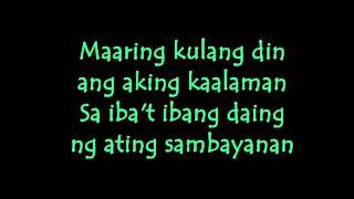 AGAW AGIMAT- SABI NILA chords