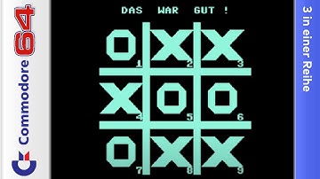3 in einer Reihe - Commodore 64 [Longplay]