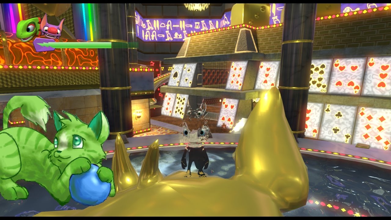 Yooka & Laylee Going big in the Casino! (Part 10 Stream 4) YouTube