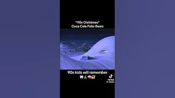 Coca Cola Christmas Polar Bear Commercial From The 90s Http Www Youtube Com 
