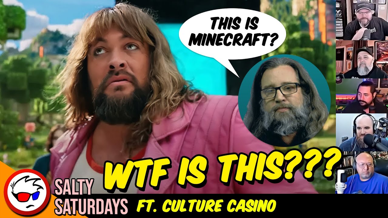 Minecraft Movie DISASTER! ft. Culture Casino | Salty Saturdays