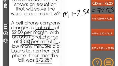 [7.EE.4a-1.3] Equations in Form px + q = r - Common Core Standard