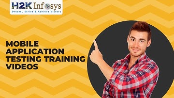 Mobile Application Testing Training Videos | iPhone Apps Testing Tutorial for Beginners