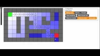 Udacity Unit 4 demo. Grid World platform demo.