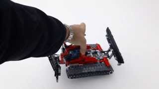 [HD] LEGO Technic 8263 Snow Groomer Review... in the Snow!