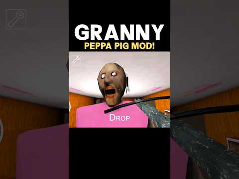 Granny Peppa Pig Mod! :)👉📈 Scary Granny😱 #shorts #granny